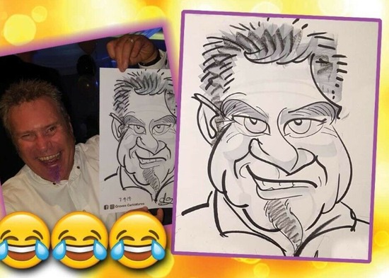Caricature Entertainment Is a Fun Alternative to Photobooths and Magic Mirrors at Weddings & Parties  1
