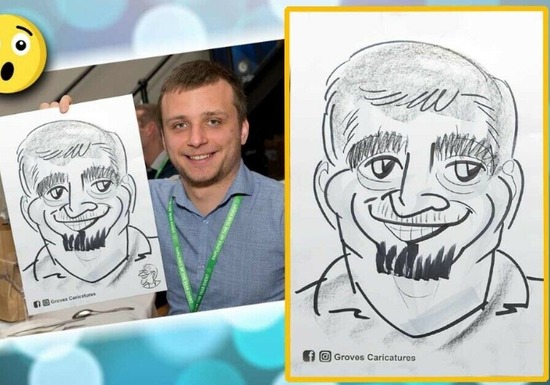 Caricature Entertainment Is a Fun Alternative to Photobooths and Magic Mirrors at Weddings & Parties  2