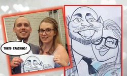 Caricature Entertainment Is a Fun Alternative to Photobooths and Magic Mirrors at Weddings & Parties thumb-24238