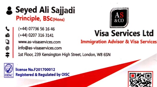 AS & Co Visa Services Ltd  0