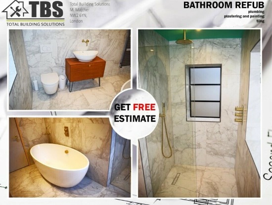 TBS- Kitchens and Bathrooms Fitting, Plumbing, Flooring, Refurbishments  5