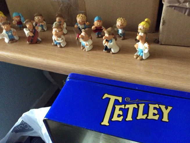Tetley Tea characters, Houses, Tin collection £40  5