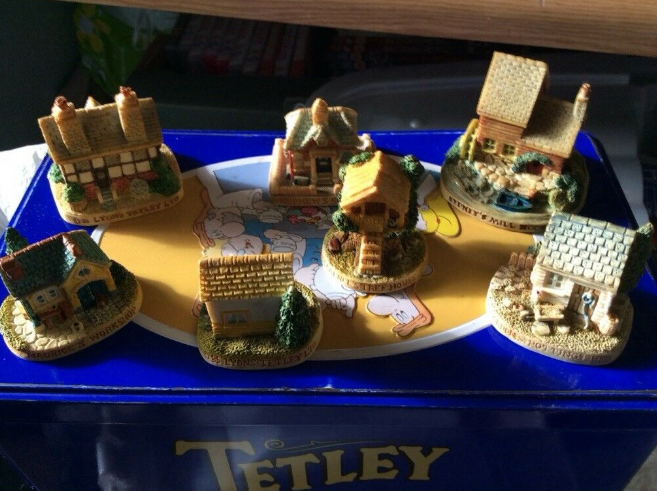 Tetley Tea characters, Houses, Tin collection £40  6