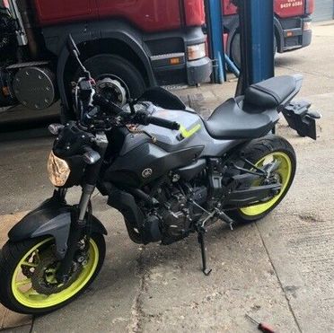  Yamaha MT07 restricted A2 license capable  3