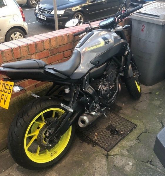  Yamaha MT07 restricted A2 license capable  1