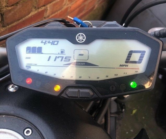  Yamaha MT07 restricted A2 license capable  2