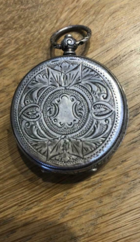 Antique Silver Pocket Watch 1880  1