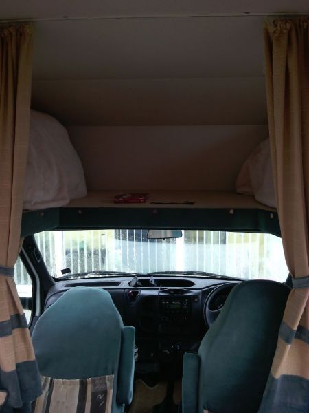  2003 Ford Buccaneer camper van with smart car  8