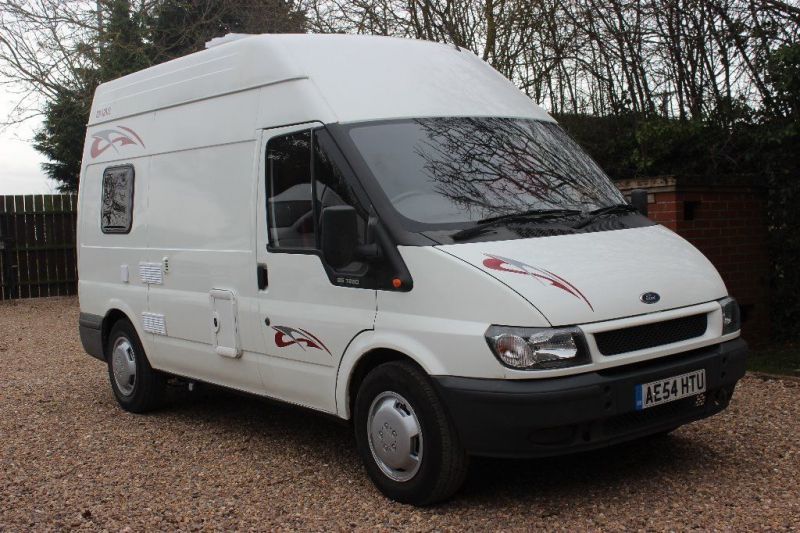  2004 campervan brand new conversion 2 berth on a Ford Transit mwb 54 plate  0