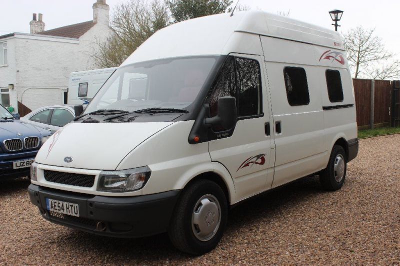  2004 campervan brand new conversion 2 berth on a Ford Transit mwb 54 plate  1