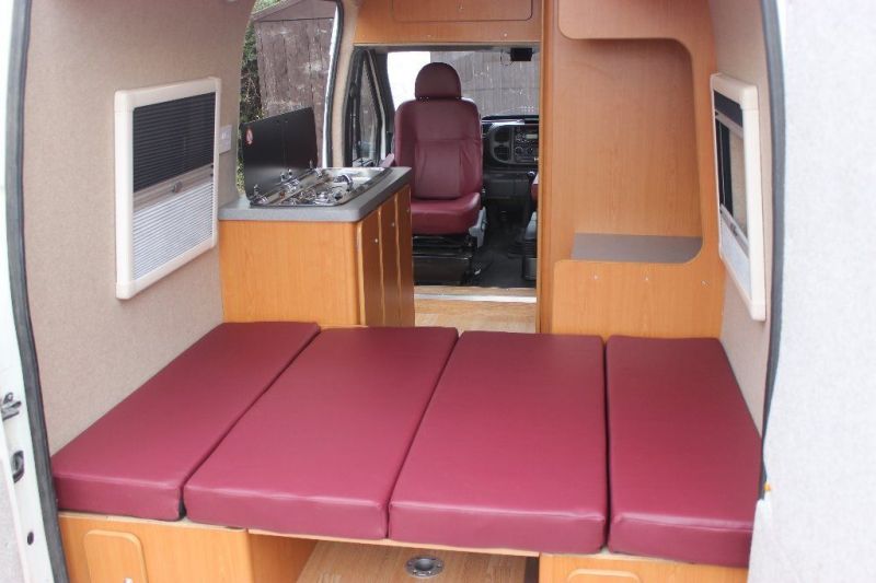 2004 campervan brand new conversion 2 berth on a Ford Transit mwb 54 plate  8