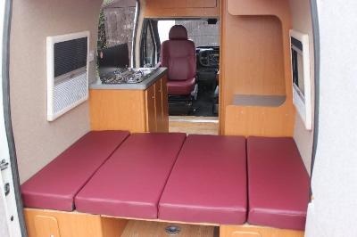  2004 campervan brand new conversion 2 berth on a Ford Transit mwb 54 plate thumb 9