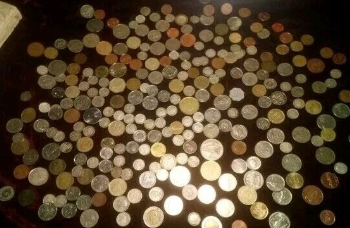 Several Dozen Coins From Various Worldwide Countries. Some Rare & Antique Ones.  2