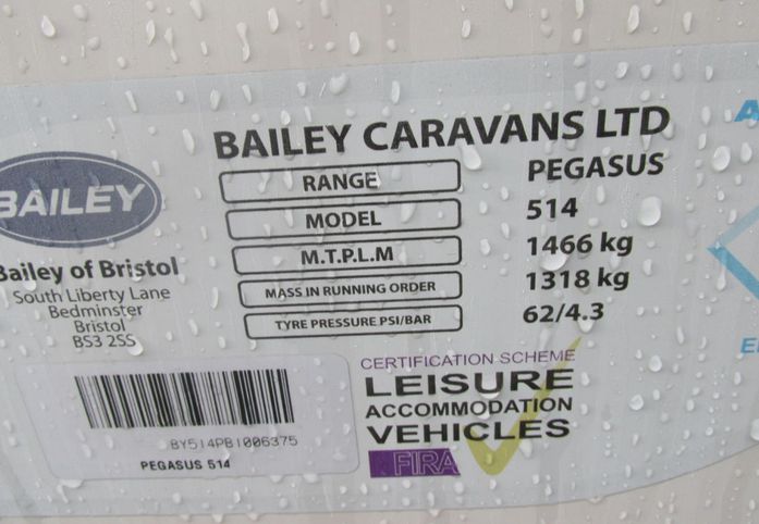  2011 Bailey Pegasus 514  3