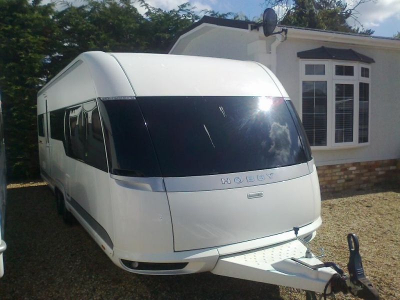  2012 Hobby caravan 650 premium ( ) island bed  0
