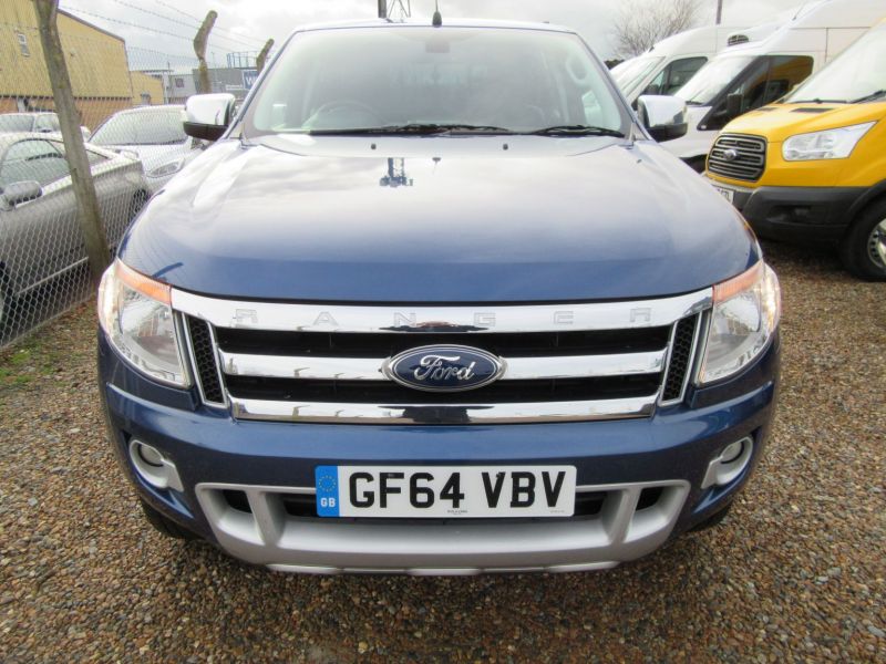  2014 Ford Ranger LIMITED 4X4 D-CAB TDCI  0