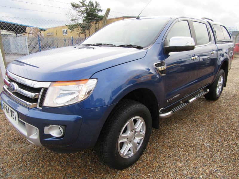  2014 Ford Ranger LIMITED 4X4 D-CAB TDCI  1