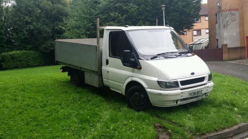  2001 Ford transit high ally dropside truck  0