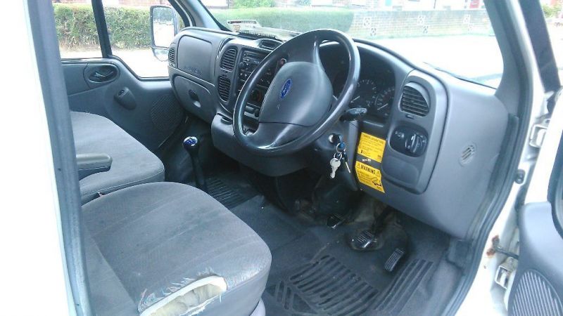  2001 Ford transit crew cab tipper may swap for a van  5