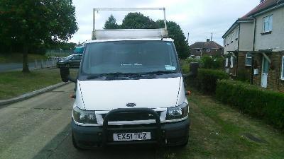  2001 Ford transit crew cab tipper may swap for a van thumb 3