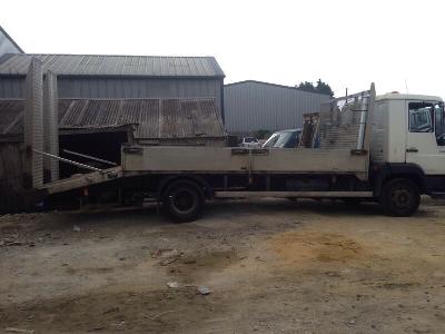  2001 Man 7.5 man beaver tail with winch and alloy sides thumb 3