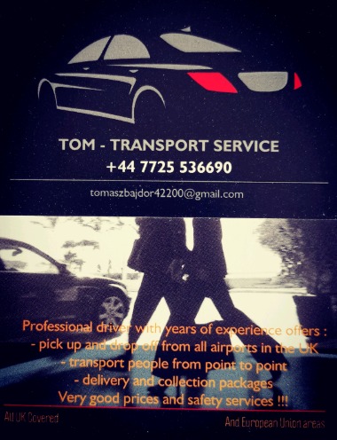 Tom Transport Services / Taxi Service  0