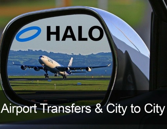 HALO Cars - Airport Transfers & City to City - Long Distance Taxi Service  0