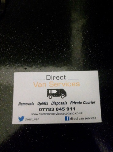Direct Van Services | Man and Van | Removals | Courier  3