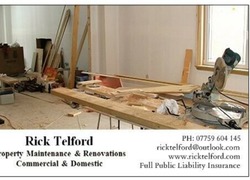 Handyman Services / Property Repairs & Refurbishment / Demolition