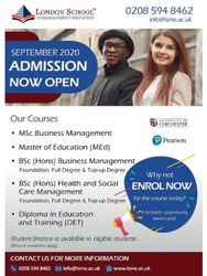 Business, Teaching & Healthcare Courses