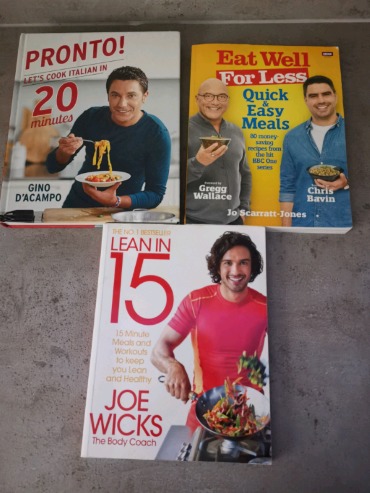 3 X Healthy Quick Meals Cook Books  0