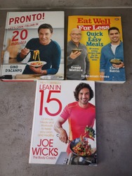 3 X Healthy Quick Meals Cook Books