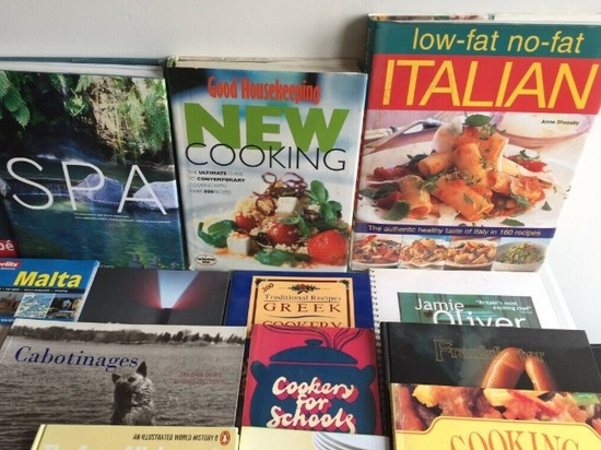 Over 100 Fiction & Non Fiction Books, DVD, Cooking Job Lot  1