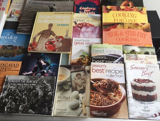 Over 100 Fiction & Non Fiction Books, DVD, Cooking Job Lot  2