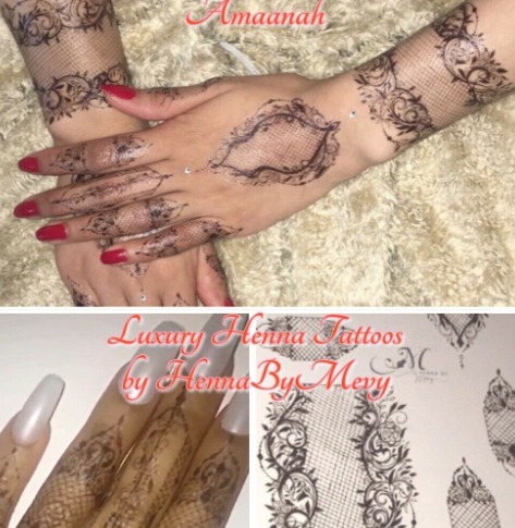 New Henna Style Temporary Tattoos  1