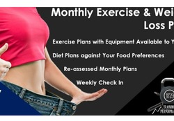 Monthly Exercise & Weight Loss Planning