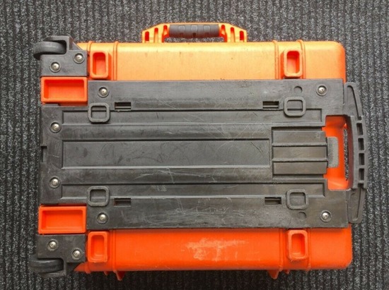 Orange Peli 1560 Protective Travel Case + Foam + Lid Organiser  7