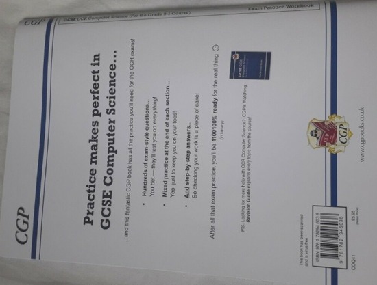 GCSE OCR Computer Science - Book  6