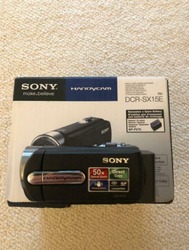 Sony Handycam dcr sx15E, Video Recorder, Camera