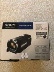 Sony Handycam dcr sx15E, Video Recorder, Camera thumb-43944