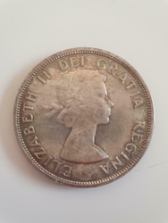 Canadian Silver Dollar 1957 thumb-402