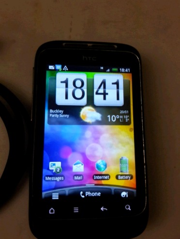 HTC Wildfire Mobile Phone  2
