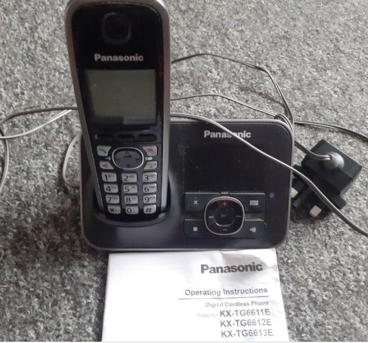 Panasonic Cordless Home Phone KX-TG6611  2