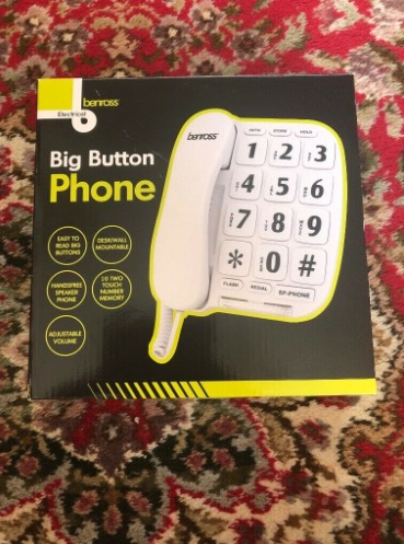 Big Button Home Phone (Brand New)  0