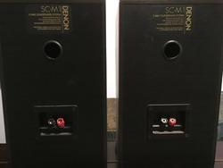 Denon SC-M1 USED Passive Hi-Fi Speakers RARE thumb 2