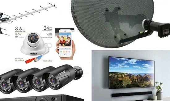 CCTV, Satellite dish and TV Aerial Installation and Repairs  0