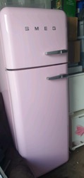 Pink Smeg Fridge Freezer