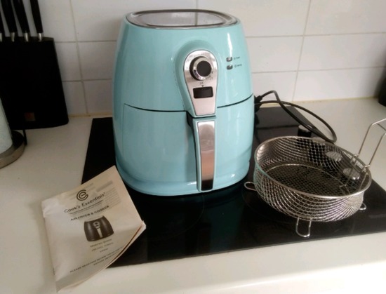 Used Once Cook's Essentials Air Fryer & Cooker  3