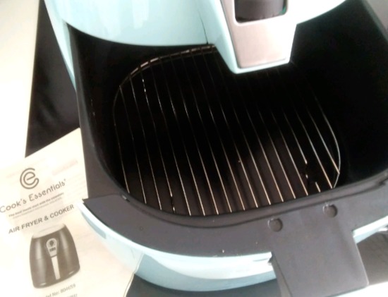 Used Once Cook's Essentials Air Fryer & Cooker  4