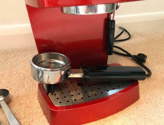 Gaggia Color Espresso Coffee Machine Colour Deep Red  1
